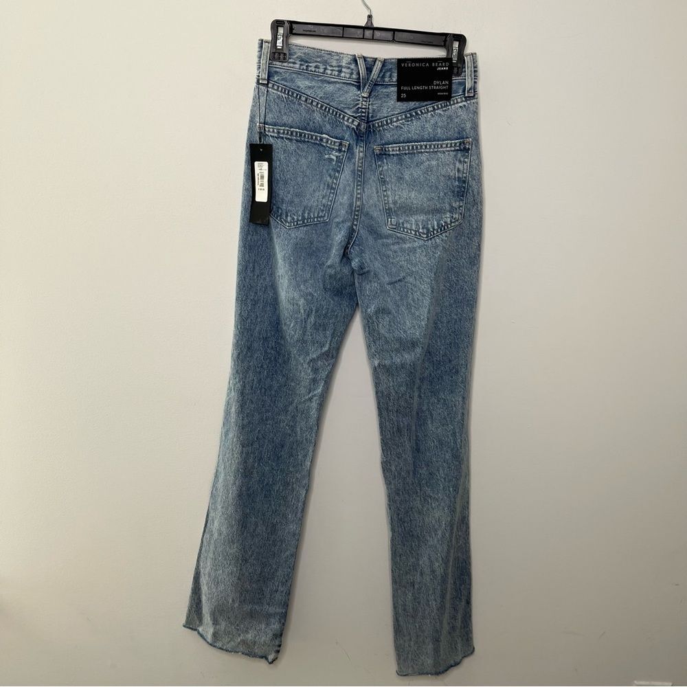 Veronica Beard Dylan High Rise Straight Jeans 25 - Picture 7 of 7